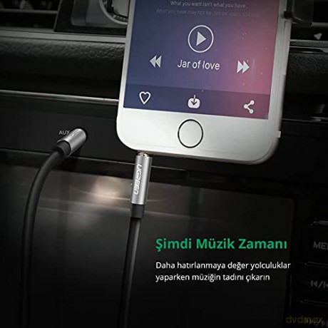 Ugreen kabel przewód audio AUX mini jack 3,5mm 1m czarny (AV119)
