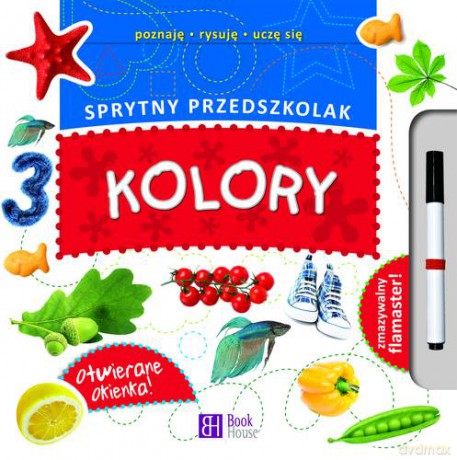 Sprytny przedszkolak. Kolory [KSIĄŻKA]