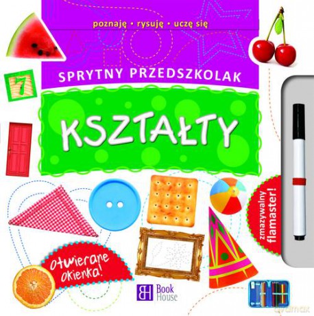 Sprytny przedszkolak. Kształty [KSIĄŻKA]