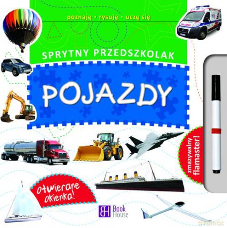 Sprytny przedszkolak. Pojazdy [KSIĄŻKA]