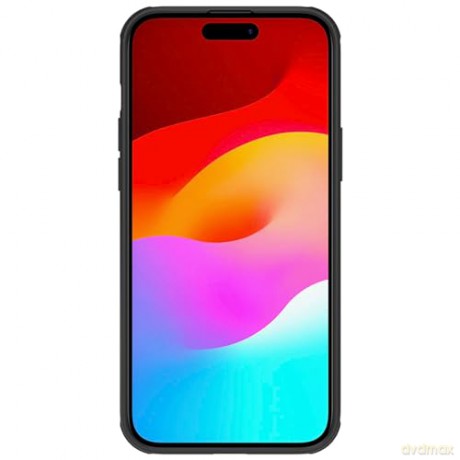 Wzmocnione etui do iPhone 15 Plus Nillkin Super Frosted Shield Pro - czarne