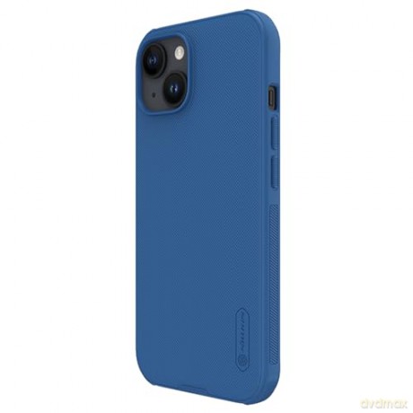 Wzmocnione etui Nillkin Super Frosted Shield Pro do iPhone 15 - niebieskie