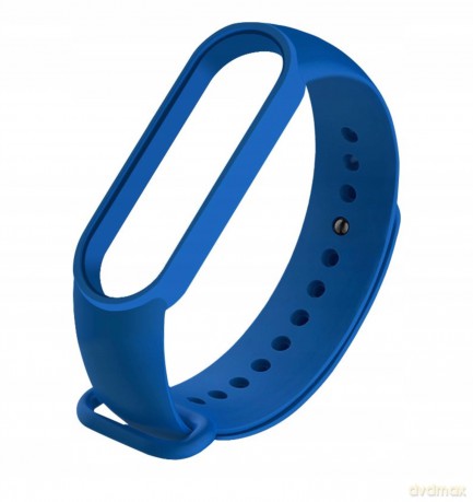 Zamienna silikonowa opaska pasek bransoleta bransoletka do Xiaomi Mi Band 5 ciemnoniebieski