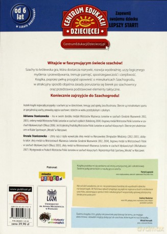 Szachy nauka gry dla dzieci - Adrianna Staniszewska, Urszula Staniszewska [KSIĄŻKA]