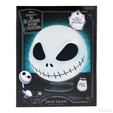 Miasteczko Halloween Jack Mask lampka ścienno-biurkowa (wysokość: 18 cm)
