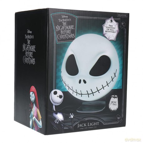 Miasteczko Halloween Jack Mask lampka ścienno-biurkowa (wysokość: 18 cm)