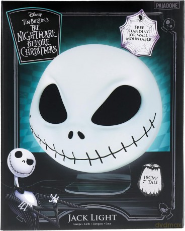 Miasteczko Halloween Jack Mask lampka ścienno-biurkowa (wysokość: 18 cm)