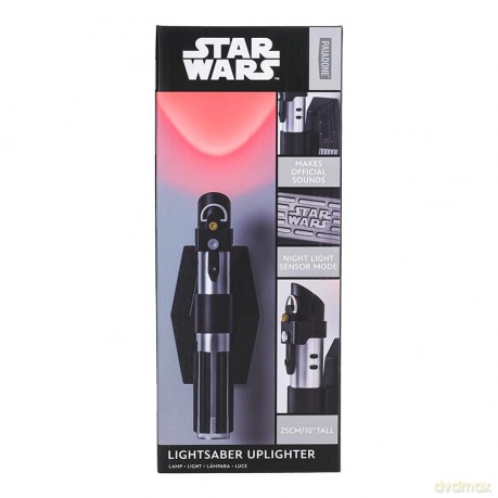 Star Wars Darth Vader Lightsaber light with sound (high: 25 cm) / lampka Gwiezdne Wojny - miecz świetlny Lorda Vadera z dźwiękiem (wysokość: 25 cm)