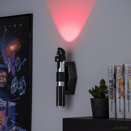 Star Wars Darth Vader Lightsaber light with sound (high: 25 cm) / lampka Gwiezdne Wojny - miecz świetlny Lorda Vadera z dźwiękiem (wysokość: 25 cm)
