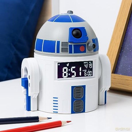 Star Wars R2-D2 Alarm Clock (high: 13 cm) / budzik Gwiezdne Wojny R-2D2 (wysokość: 13 cm)