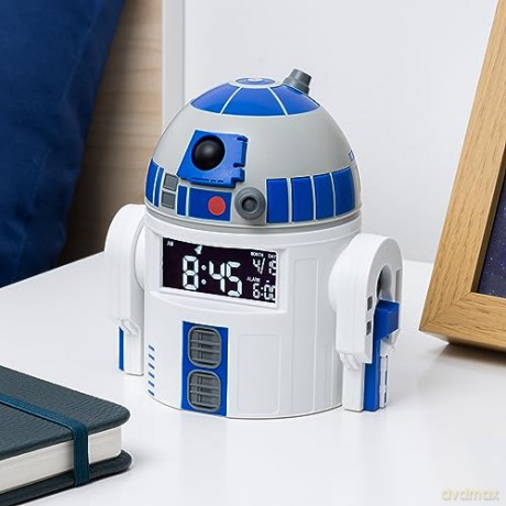 Star Wars R2-D2 Alarm Clock (high: 13 cm) / budzik Gwiezdne Wojny R-2D2 (wysokość: 13 cm)