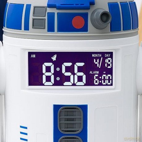 Star Wars R2-D2 Alarm Clock (high: 13 cm) / budzik Gwiezdne Wojny R-2D2 (wysokość: 13 cm)