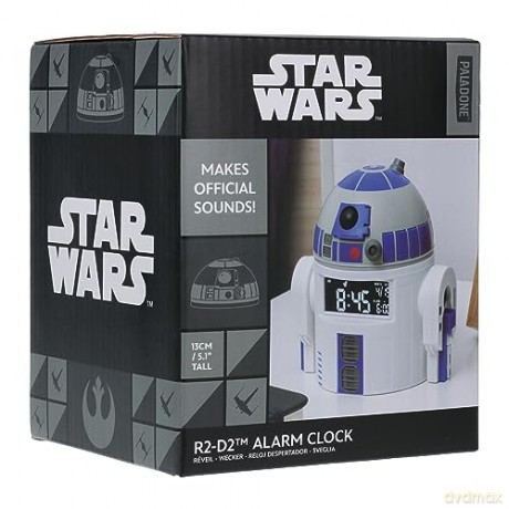 Star Wars R2-D2 Alarm Clock (high: 13 cm) / budzik Gwiezdne Wojny R-2D2 (wysokość: 13 cm)
