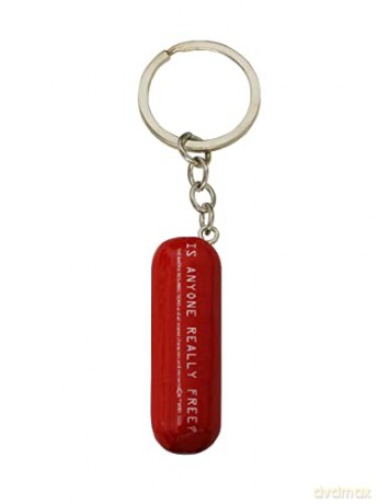 THE MATRIX (RED AND BLUE PILL) 3D KEYCHAIN / Brelok 3D Matrix - niebieska i czerwona pigułka