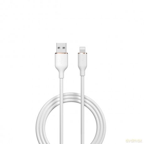 Devia kabel Jelly USB - Lightning 1,2 m 2,4A biały