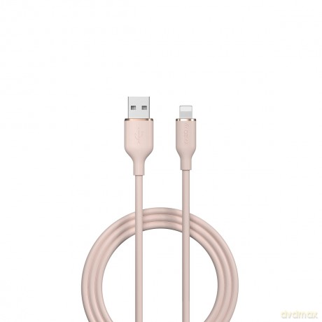 Devia kabel Jelly USB - Lightning 1,2 m 2,4A różowy