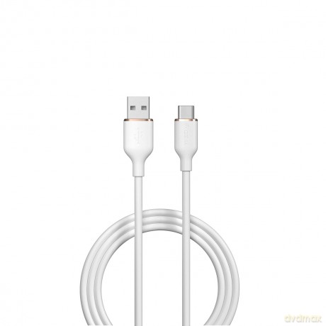 Devia kabel Jelly USB - USB-C 1,2 m 2,4A biały
