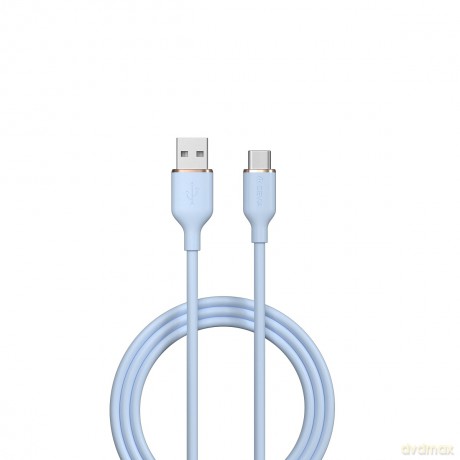 Devia kabel Jelly USB - USB-C 1,2 m 2,4A niebieski