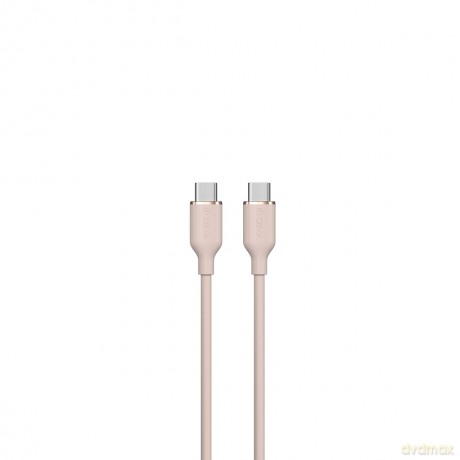 Devia kabel Jelly USB-C - USB-C 1,2 m 60W różowy