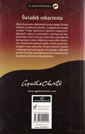 Świadek oskarżenia - Agata Christie [KSIĄŻKA]