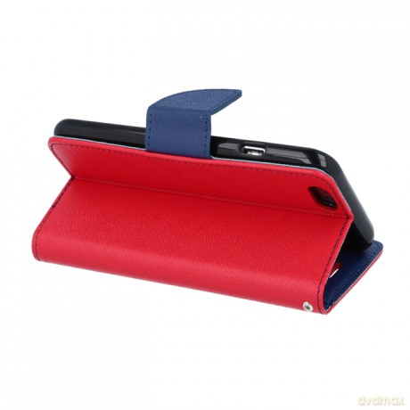 Etui Smart Fancy do Xiaomi Redmi Note 12s 4G czerwono-granatowe