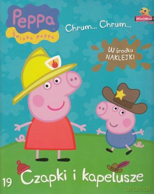 Świnka Peppa Chrum Chrum 19. Czapki i kapelusze [KSIĄŻKA]