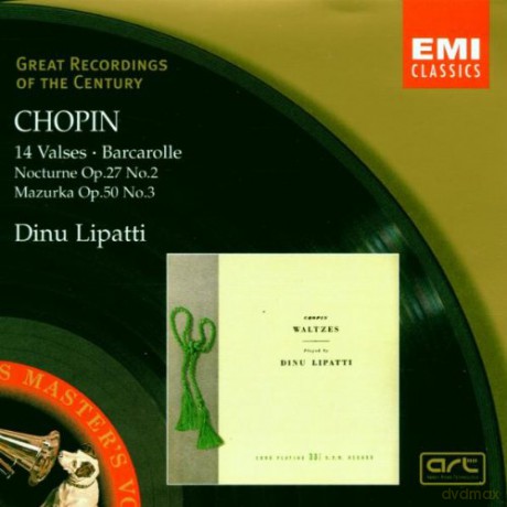Lipatti: Groc-14 Waltzes/Barcarolle/Nocturne No.8 [CD]