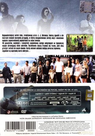 Lost: Zagubieni sezon 1 [BOX] [5DVD]