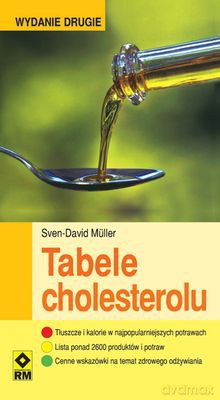Tabele cholesterolu wyd. II - Sven David Muller [KSIĄŻKA]