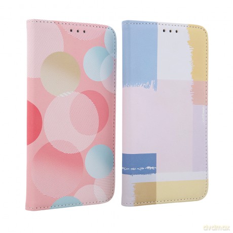 Etui Smart Trendy Coloured do Samsung Galaxy S23 Pastel Square