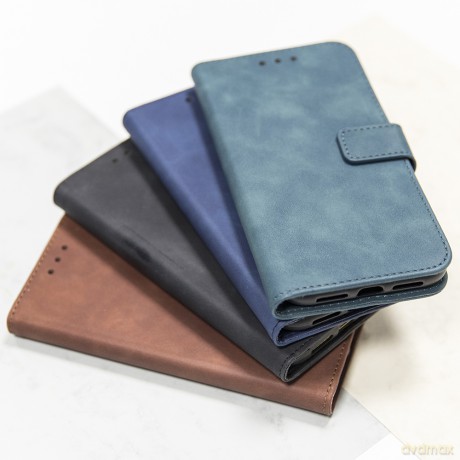Etui Smart Velvet do Realme C55 granatowe