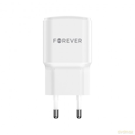 Forever ładowarka sieciowa PD QC TC-01-20AC 1x USB-C 1x USB 20W biała