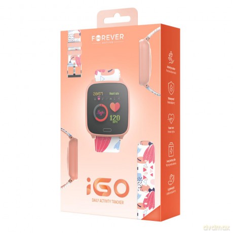 Forever smartwatch IGO JW-100 pomarańczowy