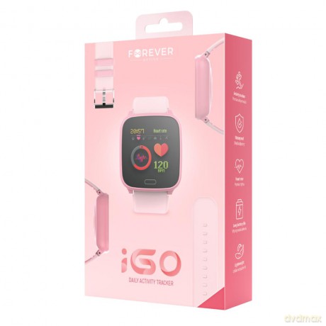 Forever smartwatch IGO JW-100 różowy