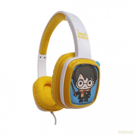 Harry Potter słuchawki nauszne Flip 'N Switch 2.0 Headphones biało-złote