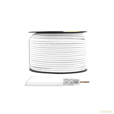 Kabel koncentryczny 1.16Cu 4.8PFE 128x0,12AL 100m rolka