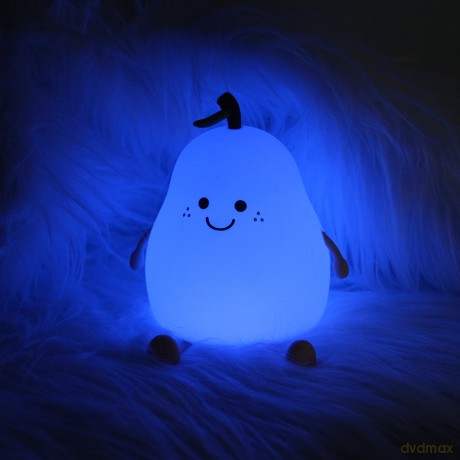 Lampka nocna LED WESOŁA GRUSZKA FNL-02 multikolor silikon Forever Light