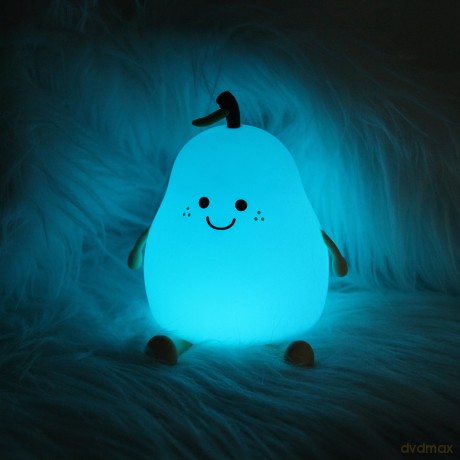 Lampka nocna LED WESOŁA GRUSZKA FNL-02 multikolor silikon Forever Light