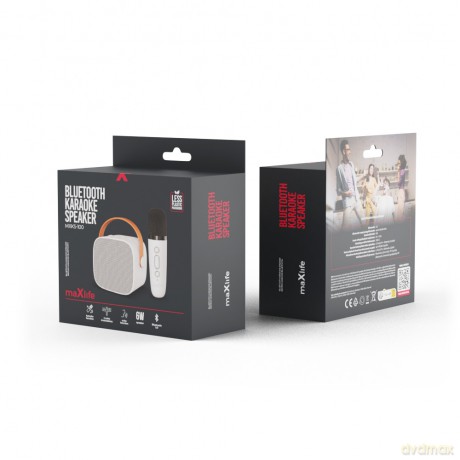 Maxlife zestaw karaoke Bluetooth MXKS-100 biały