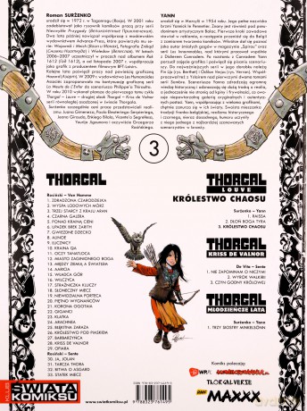 Thorgal Tom 3 Louve: Królestwo chaosu (miękka) [KSIĄŻKA]