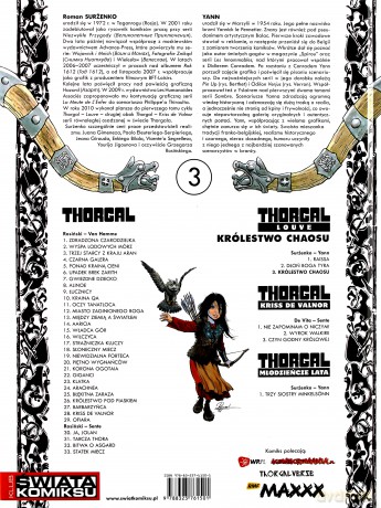 Thorgal Tom 3 Louve: Królestwo chaosu (twarda) [KSIĄŻKA]