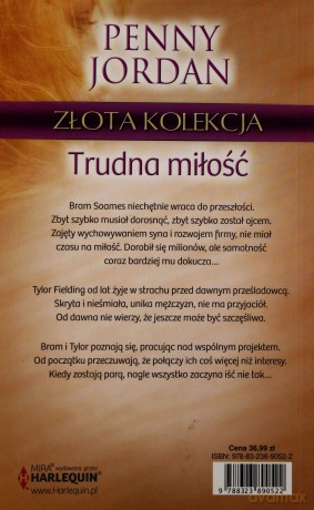 Trudna miłość - Penny Jordan [KSIĄŻKA]