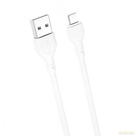 XO kabel NB200 USB - Lightning 2,0m 2.1A biały