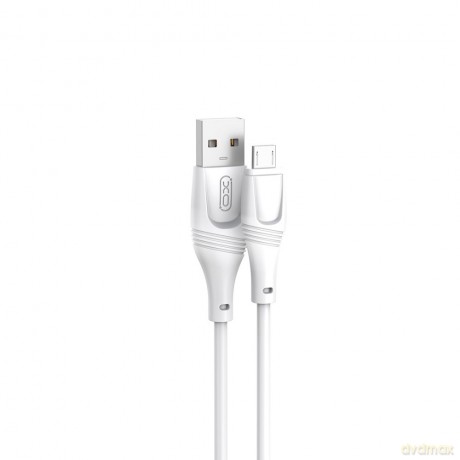 XO kabel NB238 USB - microUSB 3,0 m 2A biały