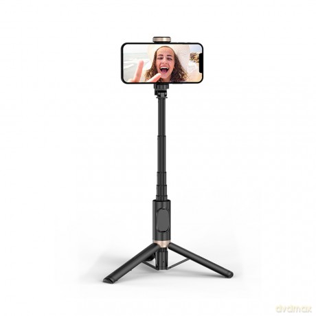 XO selfie stick Bluetooth tripod SS14 czarny 72cm