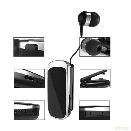 XO Słuchawka Bluetooth BE21 czarna