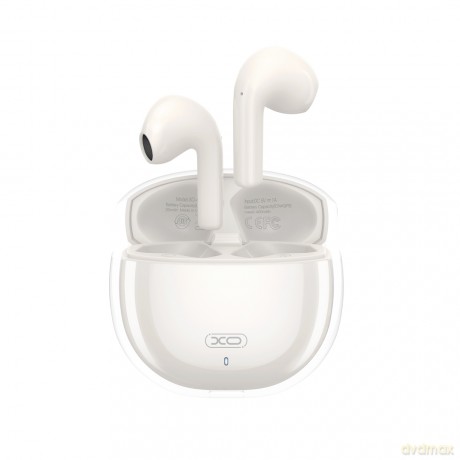 XO słuchawki Bluetooth G16 TWS białe ENC