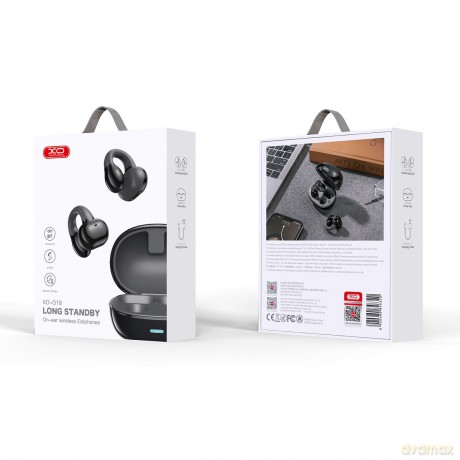 XO słuchawki Bluetooth G18 OWS czarne