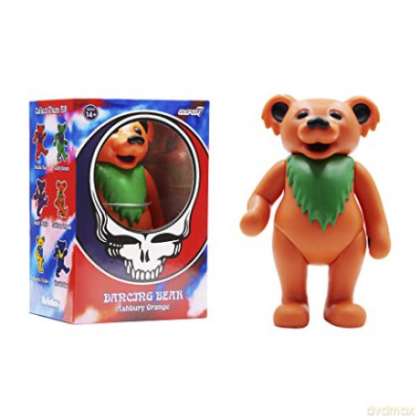 Grateful Dead: Grateful Dead - Dancing Bear (Ashbury Orange) Reaction Figure