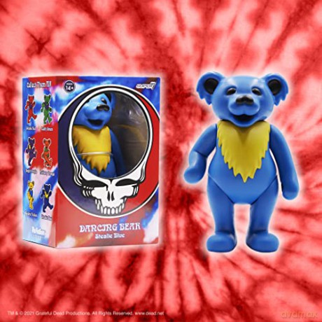 Grateful Dead: Grateful Dead - Dancing Bear (Stealie Blue) Reaction Figure